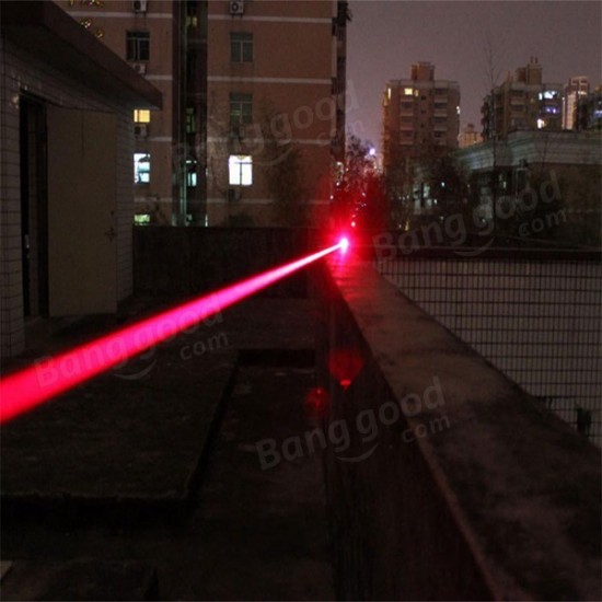 LT-850 650nm Red Light Laser Pointer Flashlight 1*16340