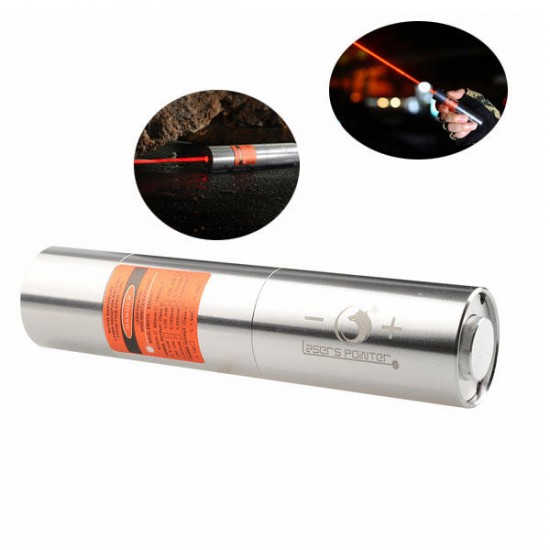 U King ZQ-J12 638nm Red Light Powerful Buring Laser Pointer Laser Flashlight With US Charger