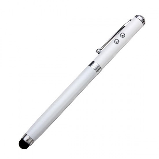 XANES RD03 4-In-1 Function 650nm Ballpen Capacitive Touch Red Laser Pointer