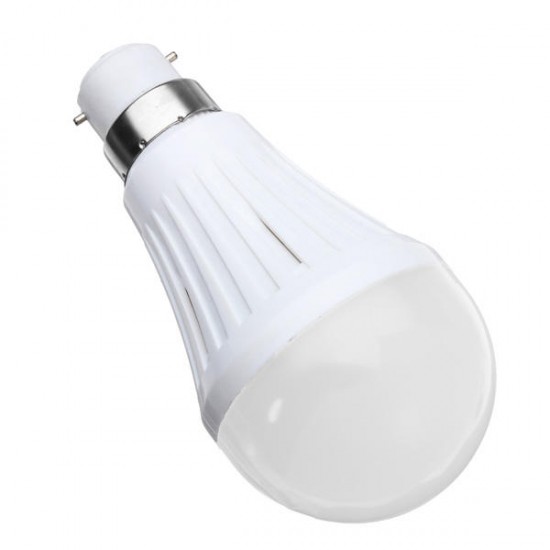 B22 7W SMD3024 Dimmable Warm White/White LED Light Globe Bulb 200-260V