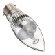 Dimmable B22 9W 3 LED White/Warm White LED Candle Light Bulb 220V