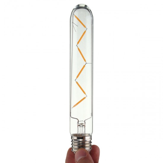 Dimmable E26 E27 6W Retro LED COB Filament Bulb Tubular Style Light Lamp Bulb AC110V / 220V