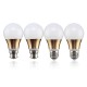 Dimmable E27 B22 5W 10 SMD 5730 LED Pure White Warm White Globe Lighting Bulb AC220V