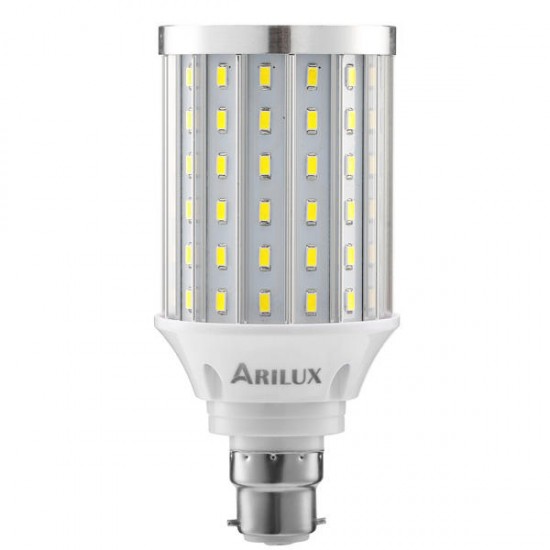 ARILUX® E27 E14 B22 12W 18W 25W 30W SMD 5730 Pure White Warm White LED Corn Light Bulb AC85-265V