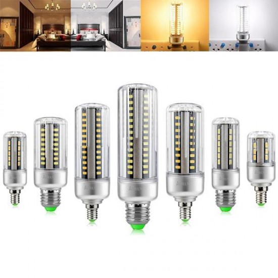 ARILUX® HL-CB 01 E27 E14 5W 7W 9W 12W 15W 20W 25W 5736 SMD Aluminum No Flicker LED Corn Bulb Light