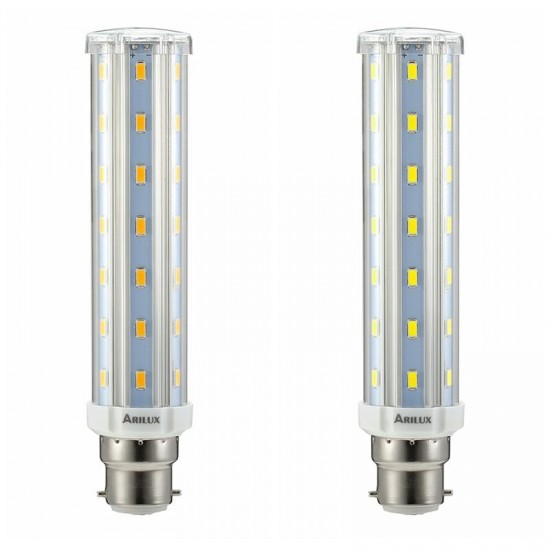 ARILUX® HL-CB 03 E27 E14 B22 15W 5730 Super Bright No Strobe LED Corn T10 Tubular Bulb Replacement AC85-265V