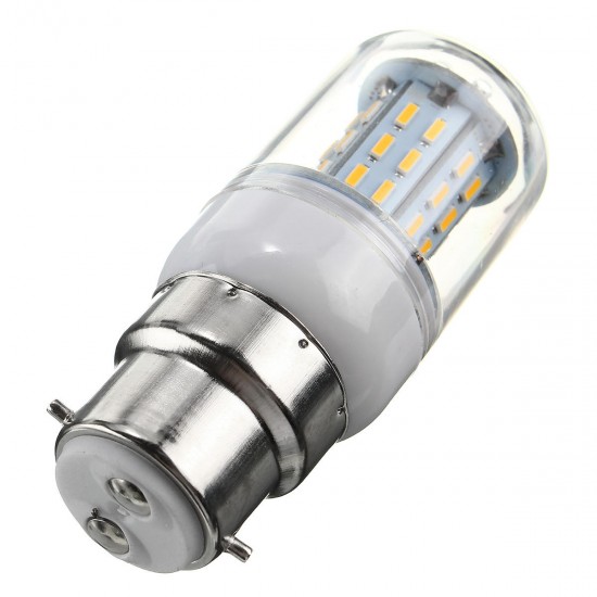 Dimmable 4W E27 E14 E12 G9 GU10 B22 4014 SMD LED Corn Light Bulb Lamp AC220V