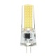 Dimmable E11 E12 E14 E17 G4 G8 G9 BA15D 2.5W LED COB Silicone Pure White Warm White Light Bulb 110V