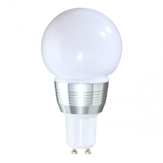 E27 E14 GU10 3W Dimmable Remote Control RGB Color Change LED Lamp Light Bulb 85-265V