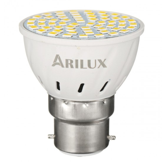 ARILUX® E27 E14 B22 GU10 MR16 3W 250LM SMD2835 60LEDs Spotlight Bulb Pure White Warm White AC220V