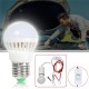 DC12V E27 3W SMD5730 Portable 6 LED Light Bulb with Switch+Clip Line for Camping Car Repairing