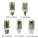 E14 E27 B22 G9 G10 10W 123 SMD 2835 LED Cover Corn Light Lamp Bulb AC 220V