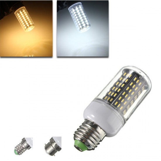 E14/B22/E27 LED Bulb 9W SMD 4014 138 900LM Pure White/Warm White Corn Light Lamp AC 220V
