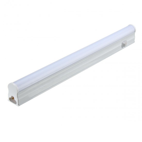 30cm 5W 440LM SMD2835 T5 LED Fluorescent Tube Light with Switch Warm/Pure White AC85-265V