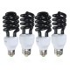 E27 15W 20W 30W 40W Purple Fluorescent Blacklight CFL Light Bulb Lamp AC220V