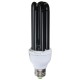 E27 15W 20W 30W 40W Straight Shape Purple Fluorescent Blacklight CFL Light Bulb Lamp AC220V