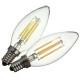 E14 LED Bulb 4W COB Pure White/Warm White Edison Retro Filament Candle Light Lamp AC 220V