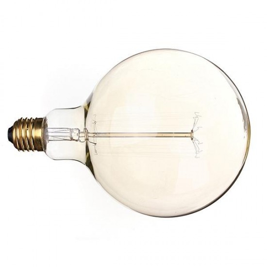 G125 E27 60W 110/220V 125x176mm Incandescent Bulb Retro Edison Bulbs
