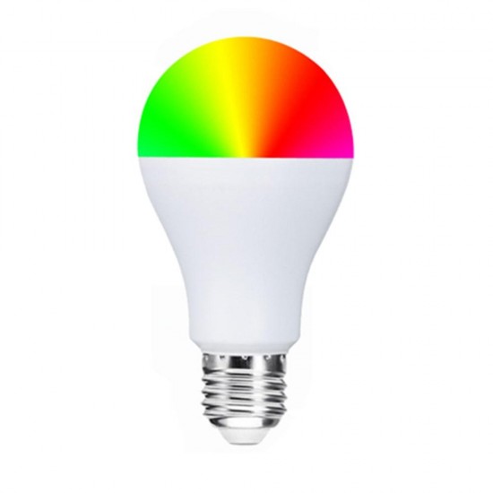 AC85-265V E27 7W Wifi APP Control Smart RGBW LED Light Bulb for Amazon Alexa Google Home