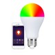 AC85-265V E27 7W Wifi APP Control Smart RGBW LED Light Bulb for Amazon Alexa Google Home