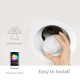 ARILUX® E27 11W RGBCCT 900LM Smart WiFi LED Light Bulb Work with Alexa Google Assistant AC100-264V