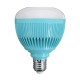 E27 12W RGB LED Bluetooth Speaker Wireless Remote Control Music Play Light Bulb AC100-240V