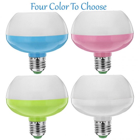 E27 12W RGB LED Light Bulb Lamp Bluetooth Remote Control Music Speaker Play AC85-265V