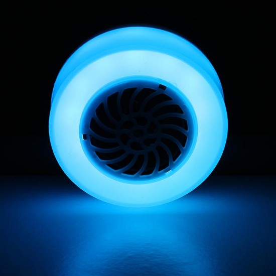 E27 5W LED Wireless Bluetooth RGB Music Play Speaker Stage Light Bulb AC100-240V