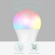 E27 7.5W RGBW Dimmable Smart Wifi APP Control LED Light Bulb Work with Alexa Google Home AC100-264V