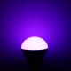 E27/B22 10W RGBW LED Light Bulbs Colorful Globe Lamp + Remote Control AC85-265V