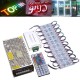100pcs SMD5050 RGB LED Module Strip Light for Club Store Front Window Sign 100pcs SMD5050 RGB LED Module Strip Light for Club Store Front Window Sign