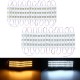 10PCS 20PCS DC12V 7.5W 15W SMD5730 Waterproof Pure White Warm White LED Module Strip Mirror Light 10PCS 20PCS DC12V 7.5W 15W SMD5730 Waterproof Pure White Warm White LED Module Strip Mirror Light