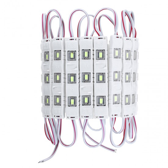 10PCS 20PCS DC12V 7.5W 15W SMD5730 Waterproof Pure White Warm White LED Module Strip Mirror Light 10PCS 20PCS DC12V 7.5W 15W SMD5730 Waterproof Pure White Warm White LED Module Strip Mirror Light
