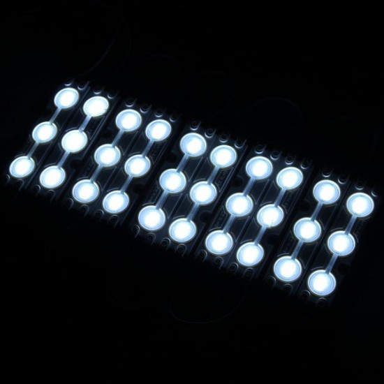 10PCS SMD2835 30 LED Module Strip Light Waterproof Rigid Lamp For Signage Store Front Windows DC12V