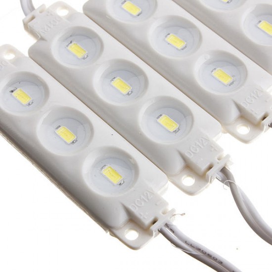 10pcs Molding Waterproof 3LED 5630 SMD Module Light White/Warm White 10pcs Molding Waterproof 3LED 5630 SMD Module Light White/Warm White