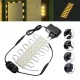 1.5M SMD5050 Waterproof Warm White LED Module Strip Light Kit Mirror Signage Lamp + Adapter DC12V 1.5M SMD5050 Waterproof Warm White LED Module Strip Light Kit Mirror Signage Lamp + Adapter DC12V
