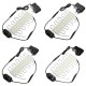 1.5M SMD5050 Waterproof Warm White LED Module Strip Light Kit Mirror Signage Lamp + Adapter DC12V 1.5M SMD5050 Waterproof Warm White LED Module Strip Light Kit Mirror Signage Lamp + Adapter DC12V