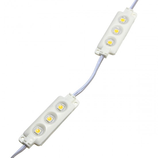 1.5M SMD5050 Waterproof Warm White LED Module Strip Light Kit Mirror Signage Lamp + Adapter DC12V 1.5M SMD5050 Waterproof Warm White LED Module Strip Light Kit Mirror Signage Lamp + Adapter DC12V