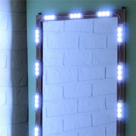 1.5M SMD5630 Waterproof White LED Module Strip Light Kit Mirror Signage Lamp + Adapter DC12V 1.5M SMD5630 Waterproof White LED Module Strip Light Kit Mirror Signage Lamp + Adapter DC12V