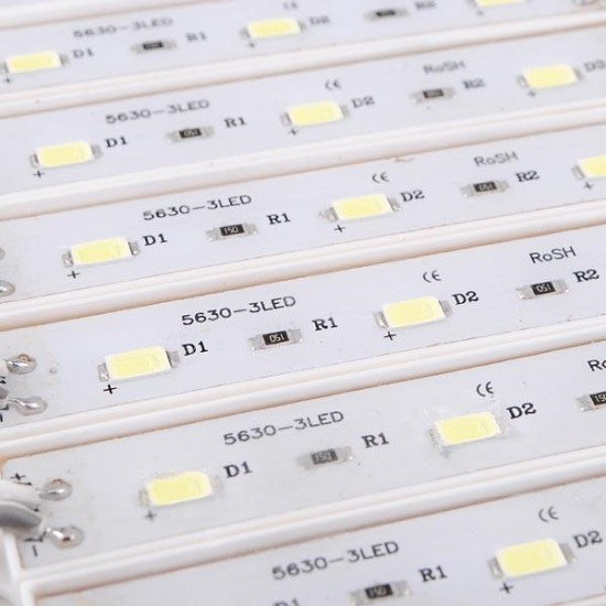 20 PCS Ultra Bright 5630 LED Module 3 LEDS White Light IP65 12V DC 20 PCS Ultra Bright 5630 LED Module 3 LEDS White Light IP65 12V DC