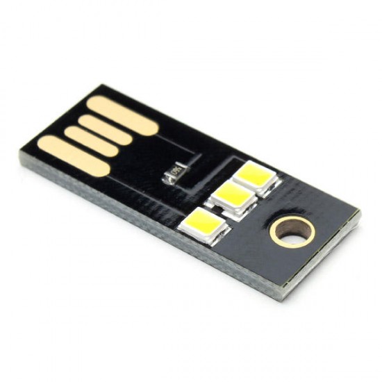 0.2W White/Warm White Mini USB Mobile Power Camping LED Light Lamp