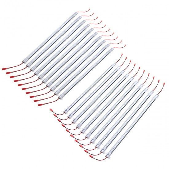 10PCS 50CM SMD5730 Red:Blue 5:1 LED Plant Grow Rigid Strip Hydroponic Bar Light Kit DC12V