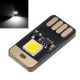 10PCS Mini USB 0.6W White  Touch Dimming LED Rigid Light Night Lamp for Camping DC5V