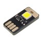 10PCS Mini USB 0.6W White Touch Dimming LED Rigid Light Night Lamp for Camping DC5V 10PCS Mini USB 0.6W White Touch Dimming LED Rigid Light Night Lamp for Camping DC5V