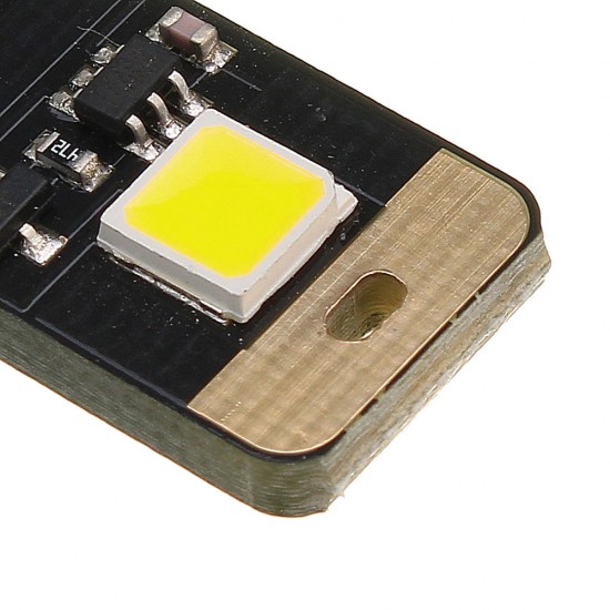10PCS Mini USB 0.6W White  Touch Dimming LED Rigid Light Night Lamp for Camping DC5V