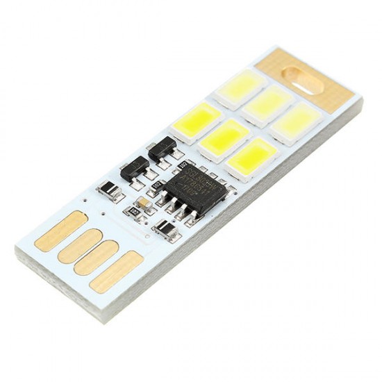 1.2W 5V 5730 SMD Mini USB Dimmable LED Touch Night Light for Laptop Computer