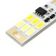 1.2W 5V 5730 SMD Mini USB Dimmable LED Touch Night Light for Laptop Computer
