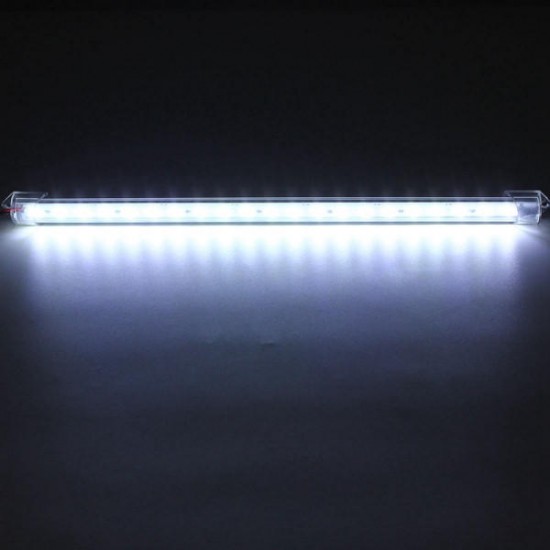 30CM 8520 SMD Cool White LED Rigid Strip Aluminum Milk/Clear Case Tube Light Lamp DC12V