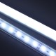 30CM 8520 SMD Cool White LED Rigid Strip Aluminum Milk/Clear Case Tube Light Lamp DC12V