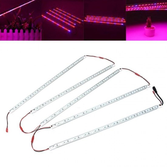 5PCS 50CM SMD5050 Red:Blue 5:1 Grow Plant LED Strip Light with Connector for Greenhouse DC12V 5PCS 50CM SMD5050 Red:Blue 5:1 Grow Plant LED Strip Light with Connector for Greenhouse DC12V